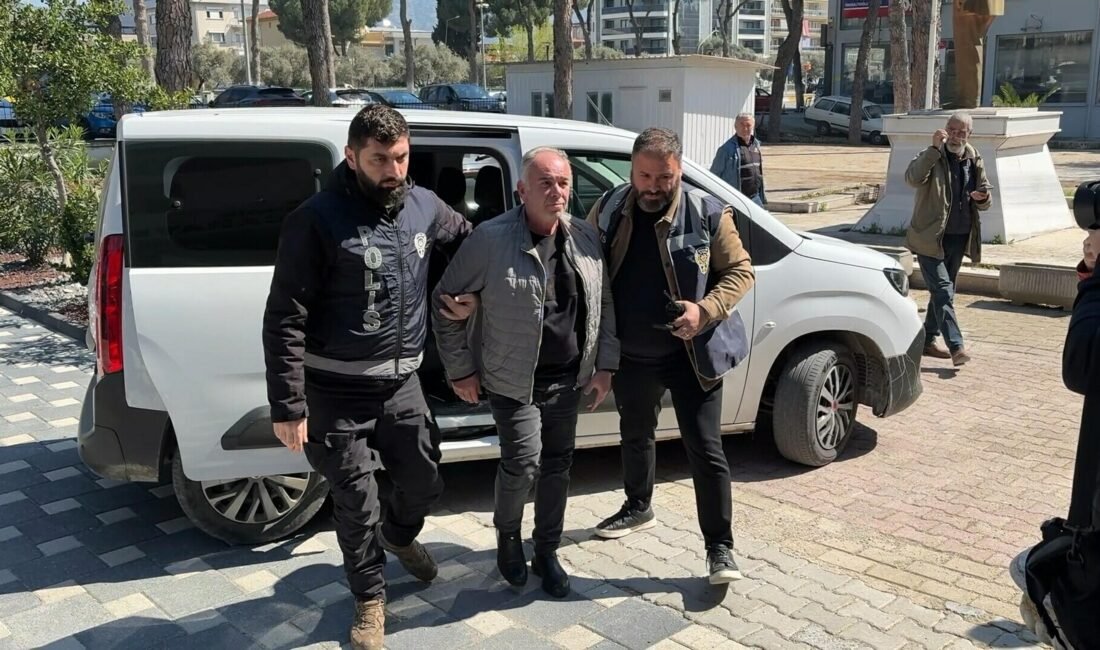 TUTUKLANDI Aydın'ın Germencik ilçesinde belediyeye ait yerel ürün satış mağazasına