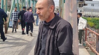 BABASI ARAMA ÇALIŞMALARINI TAKİP ETTİ Mersin’in Tarsus ilçesinde Berdan Çayı'na