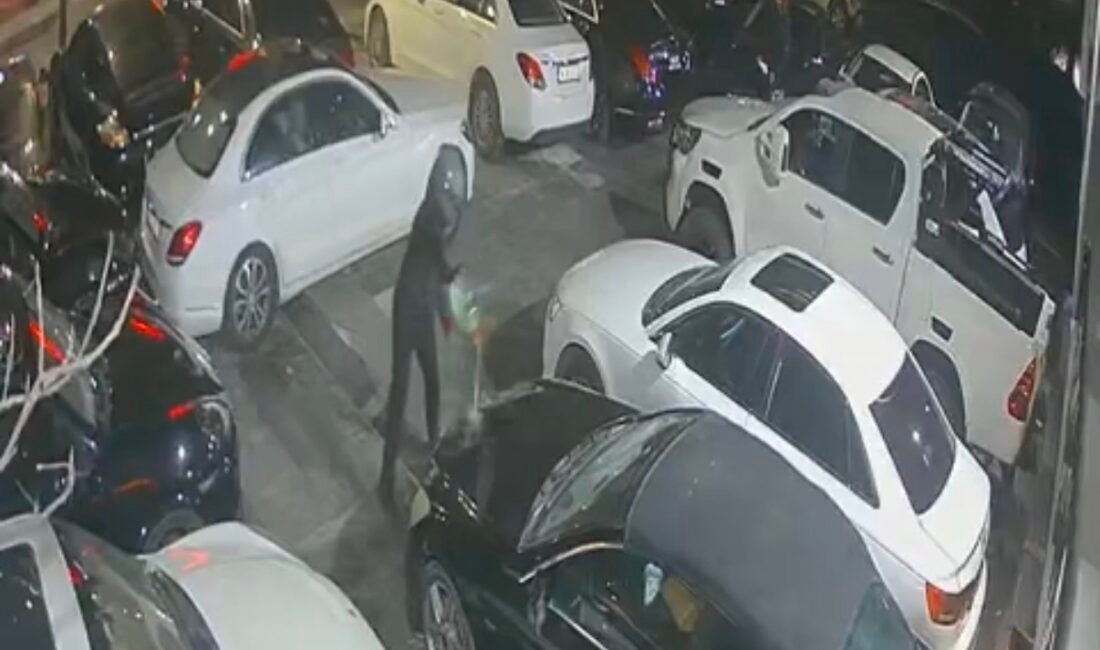 Beşiktaş’ta oto galerinin kundaklandığı sahibinin villasının kurşunlandığı anlar kamerada Doğan Can CESUR / İSTANBUL (DHA) - BEŞİKTAŞ’ta işletmeci Selçuk