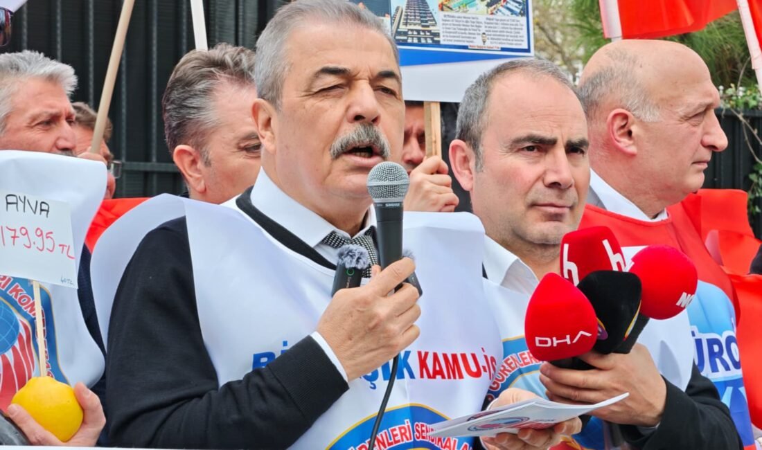 Kübra SONKAYA-Batuhan DURNAOĞLU/ANKARA, (DHA)- BİRLEŞİK Kamu İşgörenleri Sendikaları Konfederasyonu (Birleşik