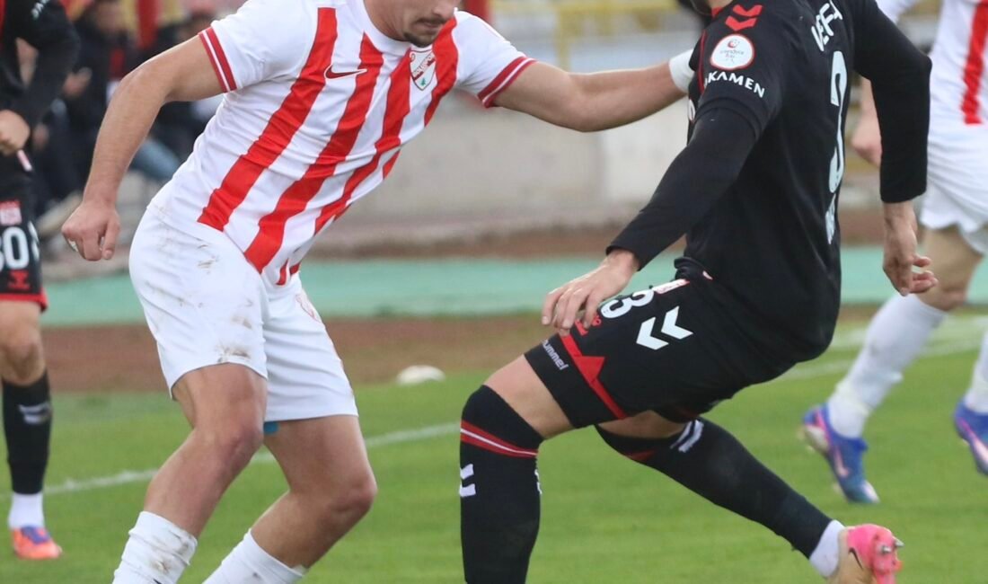 Boluspor – Özbelsan Sivasspor: 1-2 Mutlu YUCA / BOLU, (DHA)- STAT: Atatürk HAKEMLER: Burak Demirkıran,