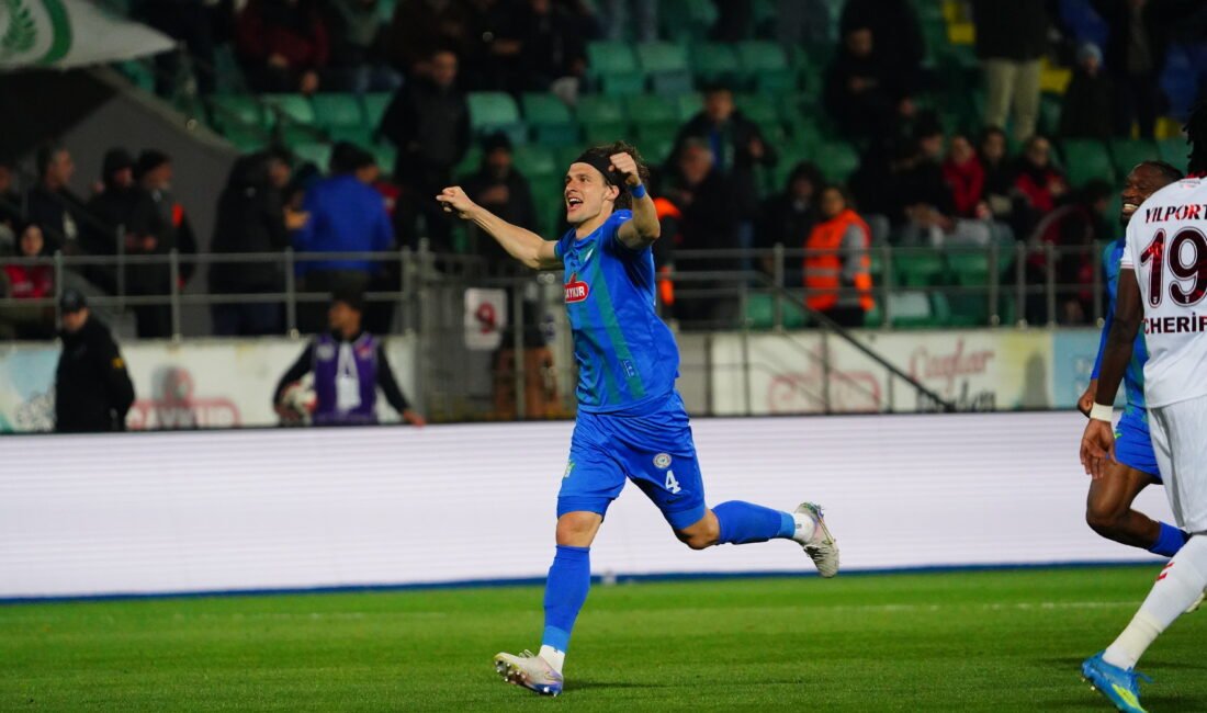 Mehmet Can PEÇE / RİZE,(DHA)- STAT: Çaykur Didi HAKEMLER: Atilla