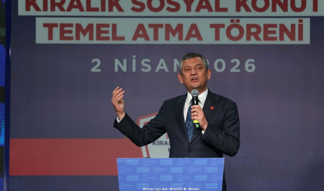 'HERKES İÇİN BİR ÇATI PROJESİNİ ORTAYA KOYUYORUZ' CHP Genel Başkanı