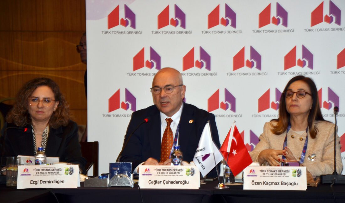 Namık Kemal KILINÇ/SERİK (Antalya), (DHA)- TÜRK Toraks Derneği Genel Başkanı