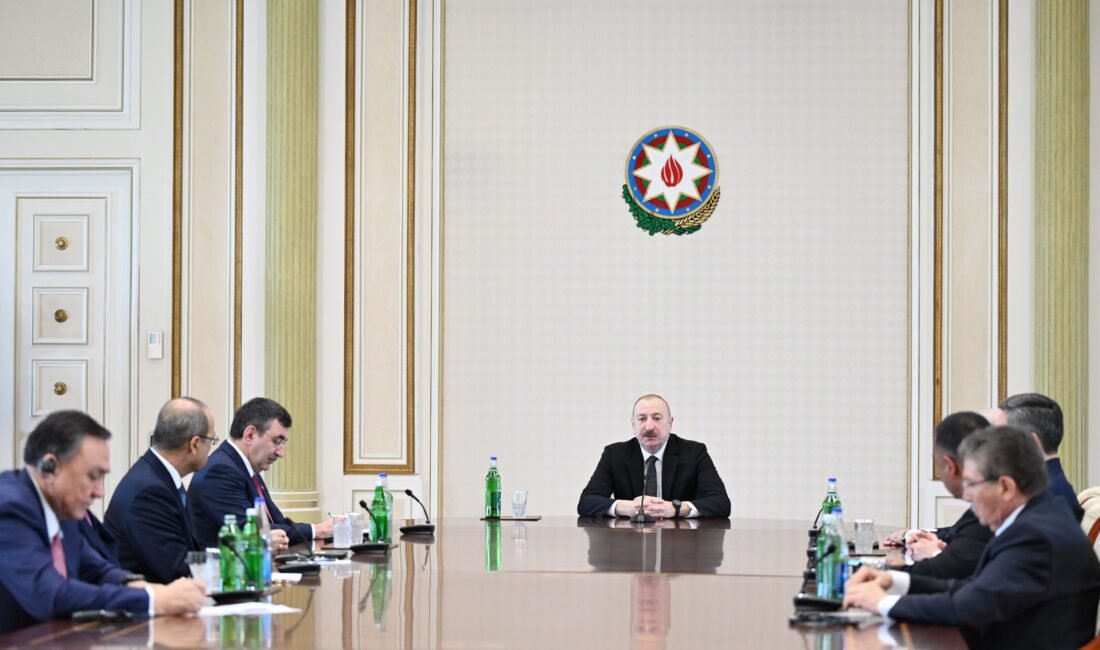 AZERBAYCAN, (DHA) - CUMHURBAŞKANI Yardımcısı Cevdet Yılmaz, başkent Bakü’de Azerbaycan