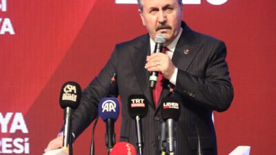 Adem AKALAN/ANTALYA, (DHA)- BÜYÜK Birlik Partisi (BBP) Genel Başkanı Mustafa