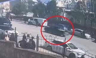 Yavuz YILMAZ/ İNEGÖL(Bursa), (DHA)- BURSA’nın İnegöl ilçesinde yolun karşısına geçen