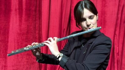 Mehmet YİRUN-Hamza DALGIÇ/KIRKLARELİ, (DHA)- TRAKYA Üniversitesi Devlet Konservatuvarı flüt sınıfı