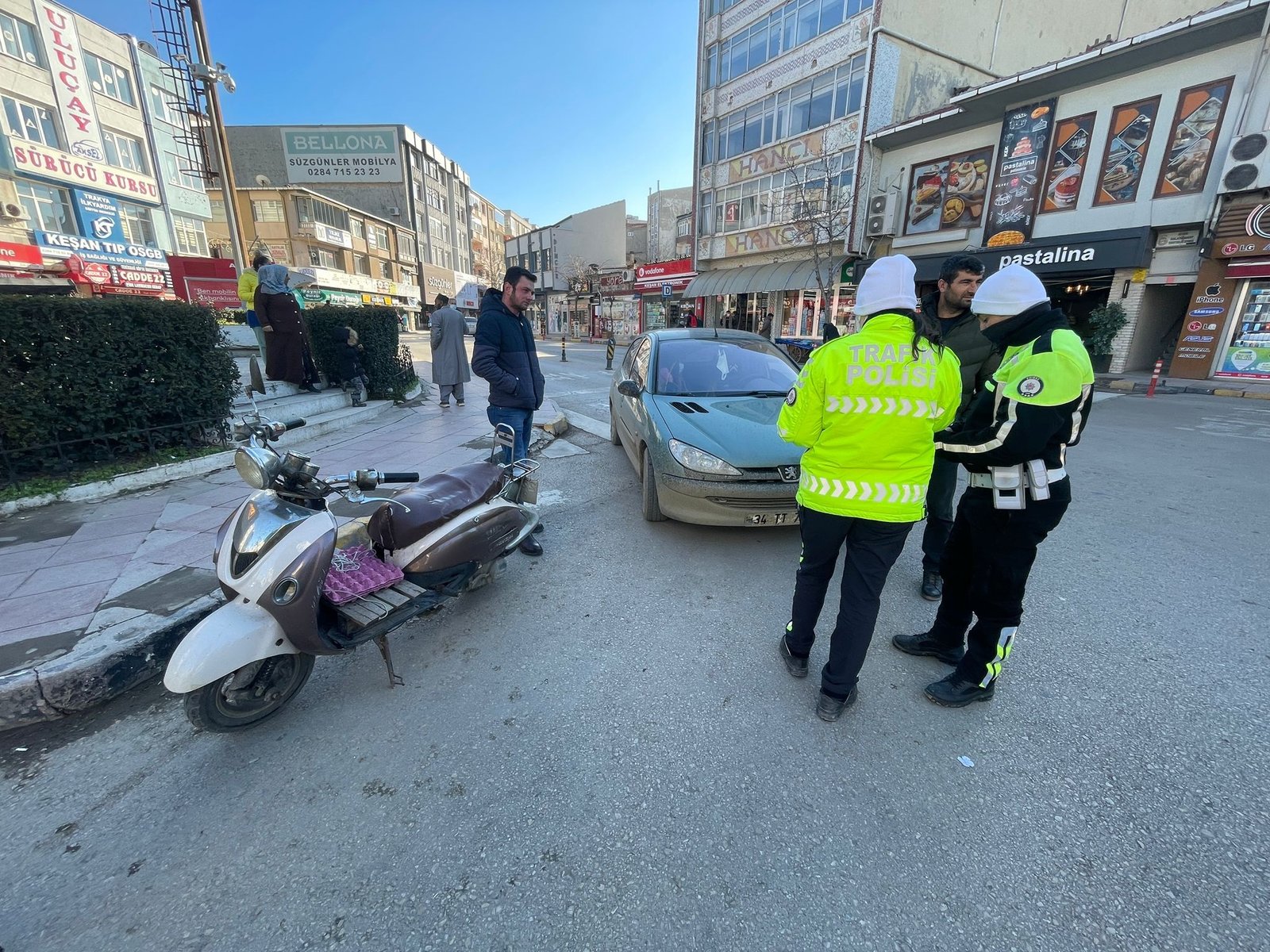 Ünsal YÜCEL/KEŞAN (Edirne), (DHA)- EDİRNE’nin Keşan ilçesinde polis tarafından yapılan