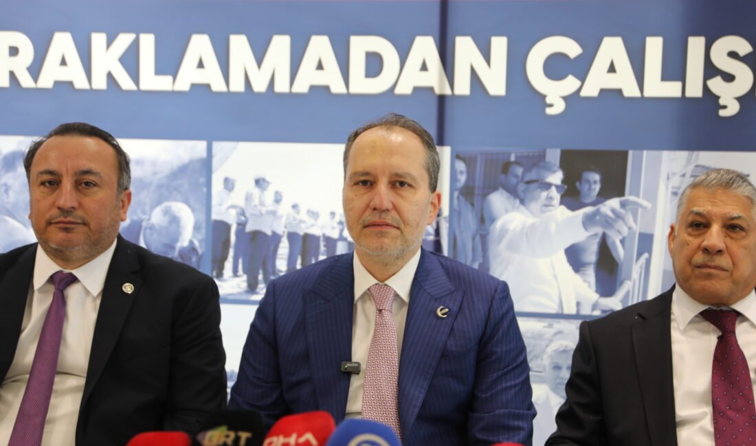 Ahmet ATMACA-Nuray UZATMAZ/GAZİANTEP, (DHA)- YENİDEN Refah Partisi Genel Başkanı Fatih