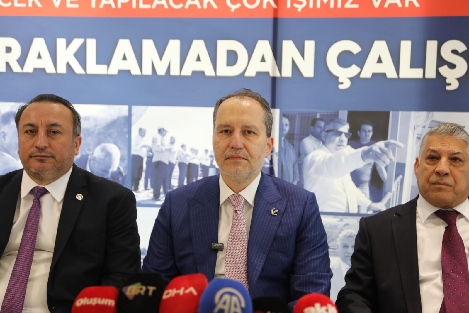 Ahmet ATMACA-Nuray UZATMAZ/GAZİANTEP, (DHA)- YENİDEN Refah Partisi Genel Başkanı Fatih