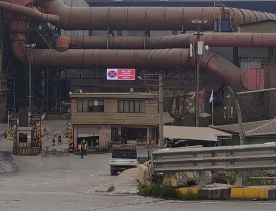 Erol POLAT/DİLOVASI (Kocaeli), (DHA)- KOCAELİ’nin Dilovası ilçesinde, çelik ve sac