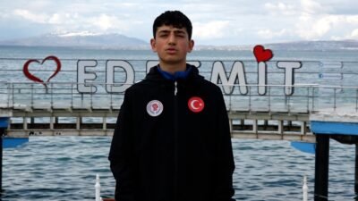 Behçet DALMAZ / VAN,(DHA)- VAN’ın Edremit Belediyesi Spor Kulübü Sporcusu