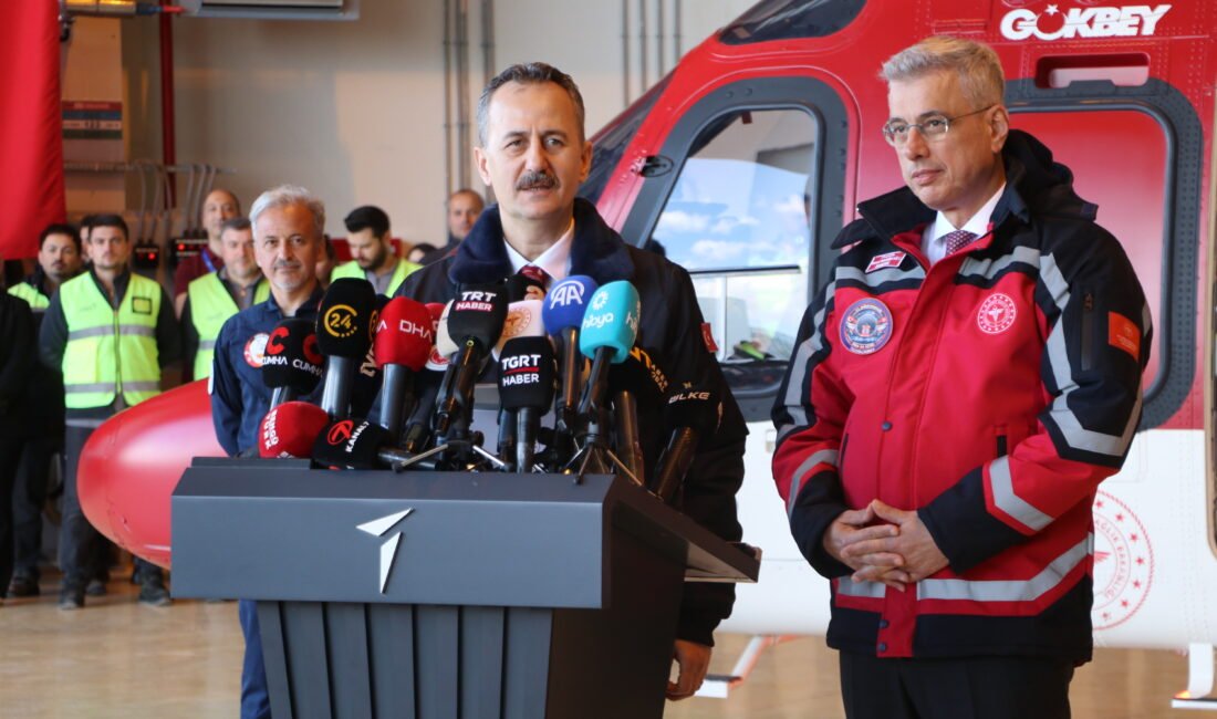 ‘GÖKBEY’ hava ambulans filosuna güç katacak Ruken KADIOĞLU-Canberk ÖZTÜRK/ANKARA, (DHA)- TÜRK Havacılık ve Uzay Sanayii AŞ