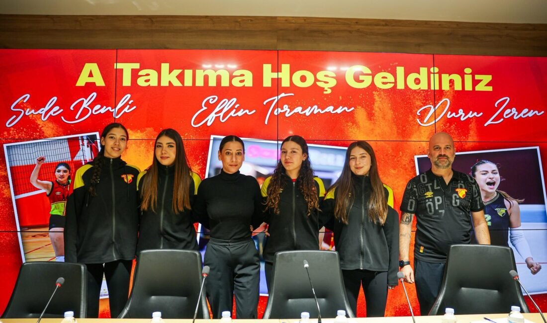 İZMİR, (DHA)- SULTANLAR Ligi takımlarından Göztepe, altyapıdan 3 genç voleybolcusu