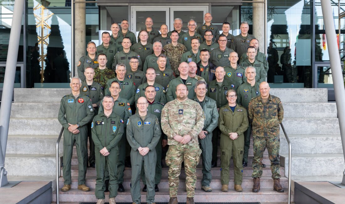 ALMANYA, (DHA) - MUHARİP Hava Kuvvetleri Komutanı Orgeneral Rafet Dalkıran,