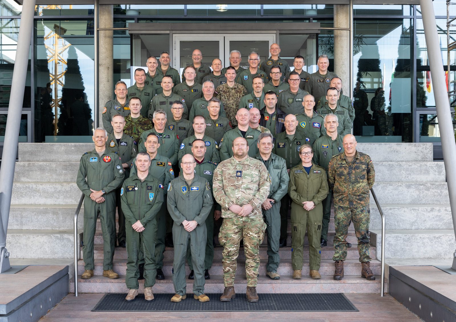 ALMANYA, (DHA) - MUHARİP Hava Kuvvetleri Komutanı Orgeneral Rafet Dalkıran,