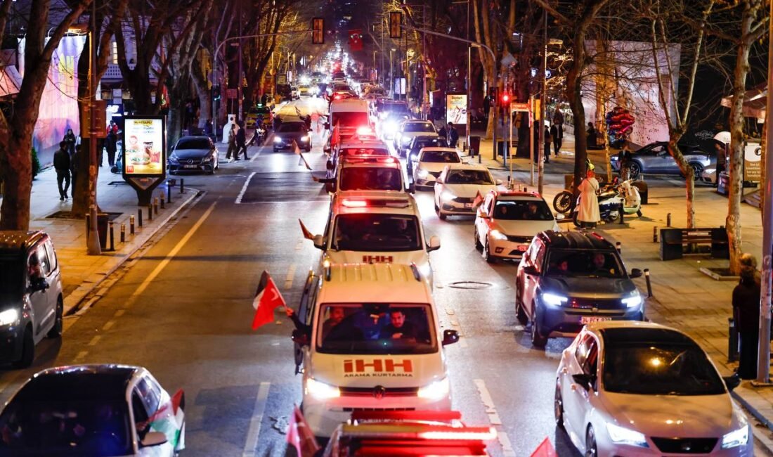 İSTANBUL, (DHA)- İHH İnsani Yardım Vakfı tarafından Gazze’ye destek için