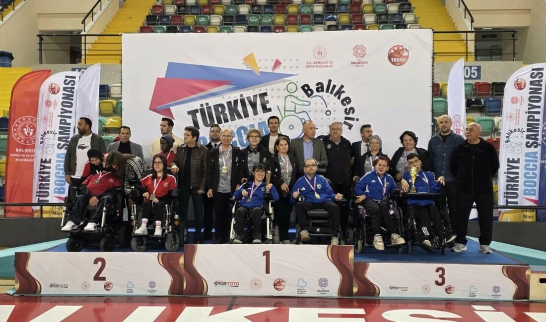 İzmirli sporculardan Boccia Türkiye Şampiyonası’nda 8 madalya Nevra UÇKAÇ/İZMİR, (DHA)- İZMİR'in Gaziemir Belediyesi Spor Kulübü, Balıkesir'de düzenlenen
