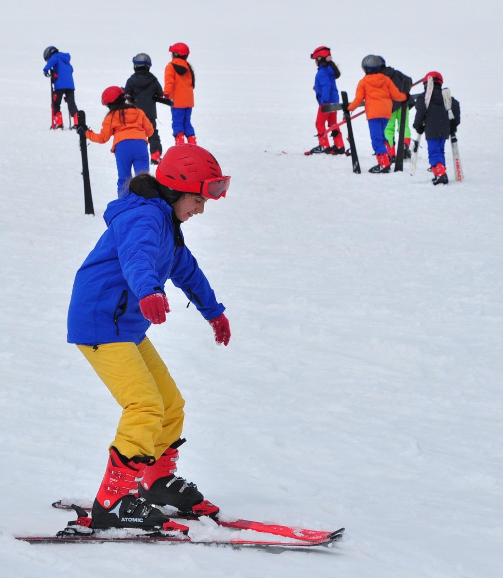 Volkan KARABAĞ/KARS, (DHA)- KARS’ta uygulanan ‘Karın Yıldızları Sarıkamış’ta’ projesiyle 2