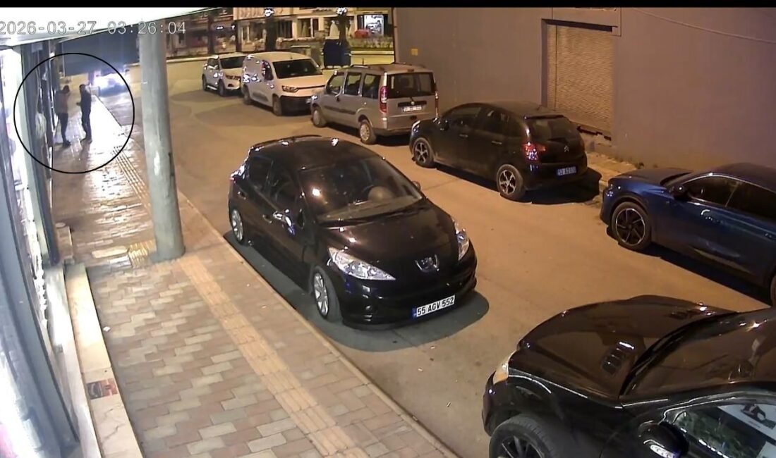 Emre ŞAHİNOL/BAFRA (Samsun), (DHA)- SAMSUN’un Bafra ilçesinde G.C., (20) sokak