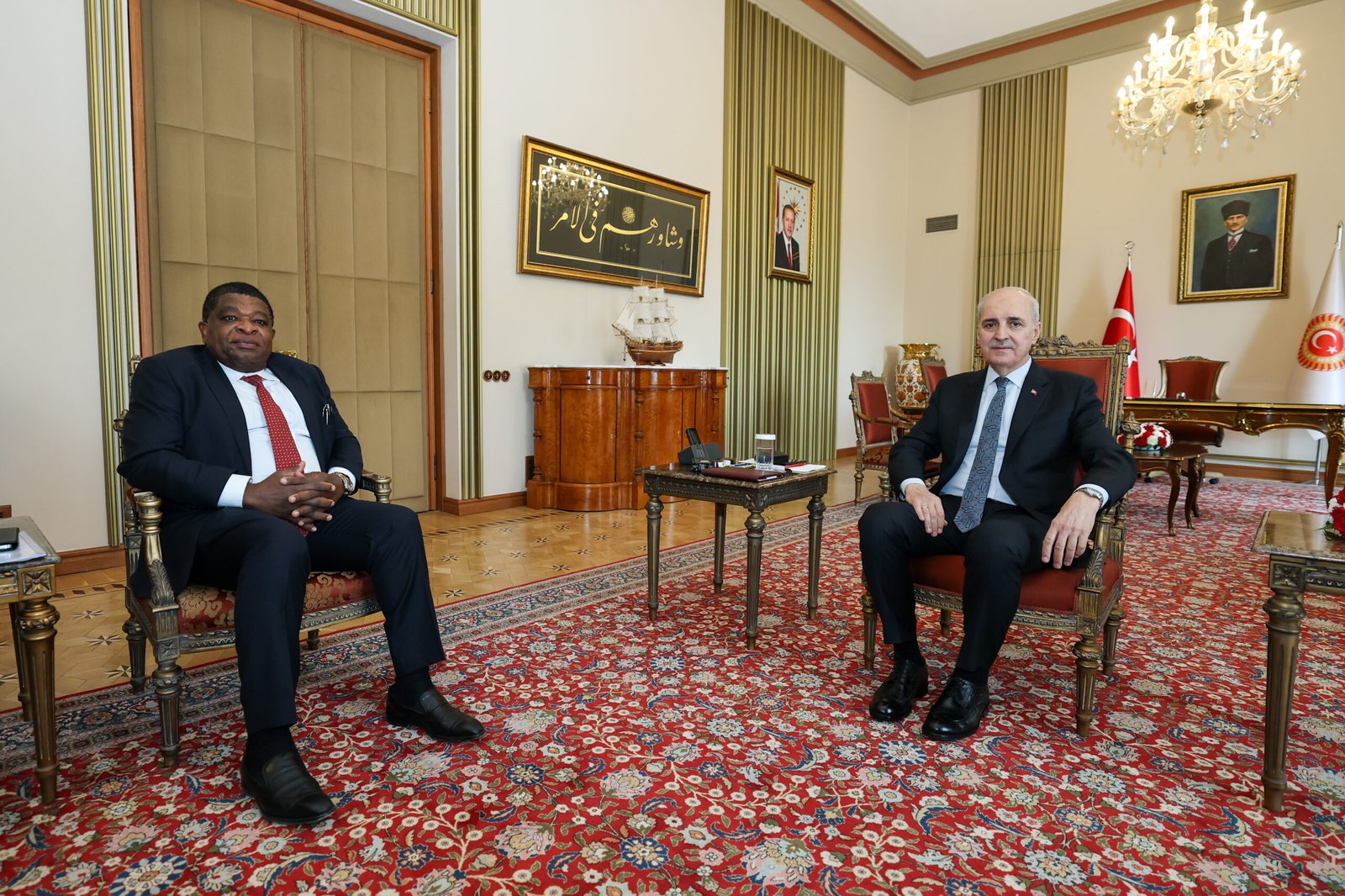 Aliekber METE/ ANKARA, (DHA)- TBMM Başkanı Numan Kurtulmuş, Parlamentolar Arası