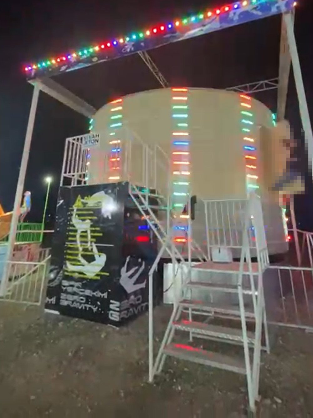 Umut IŞIK/EDİRNE, (DHA)- EDİRNE'de Sedat Çoktaş’ın (29), lunaparkta 'Sıfır yer