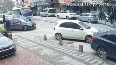 Murat SOLAK / İSTANBUL, (DHA)- MALTEPE'de caddede seyir halindeki yolcu