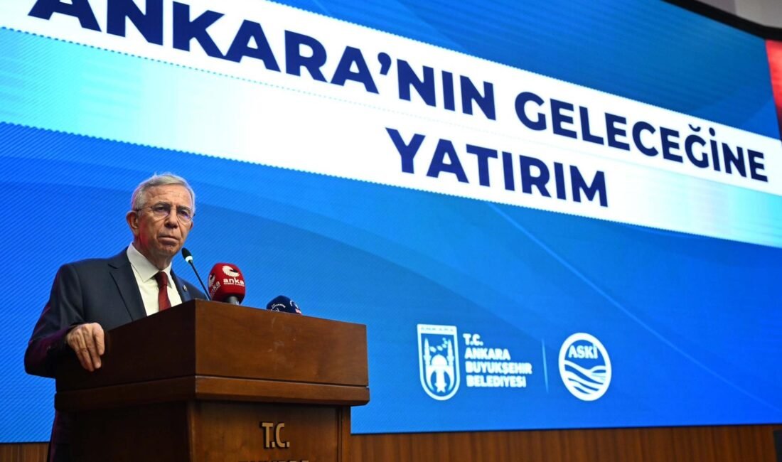 Ayşenur DEMİRTAŞ GÜL/ANKARA, (DHA)- ANKARA Büyükşehir Belediye (ABB) Başkanı Mansur