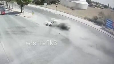 Salih BÜYÜKSAMANCI/KONYA, (DHA)- KONYA'da 229 kilometre hızla gittiği aracı ile