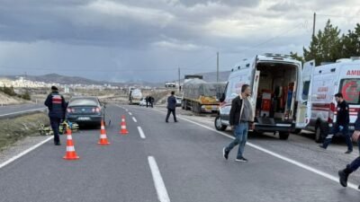 Ahmet KORKMAZER/NEVŞEHİR, (DHA)- NEVŞEHİR’de TIR ile çarpışan otomobildeki Aslan Efe