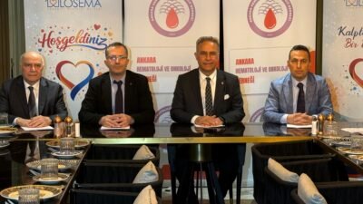 Ruken KADIOĞLU-Canberk ÖZTÜRK/ANKARA, (DHA)- ANKARA Hematoloji ve Onkoloji Derneği (AHOD)