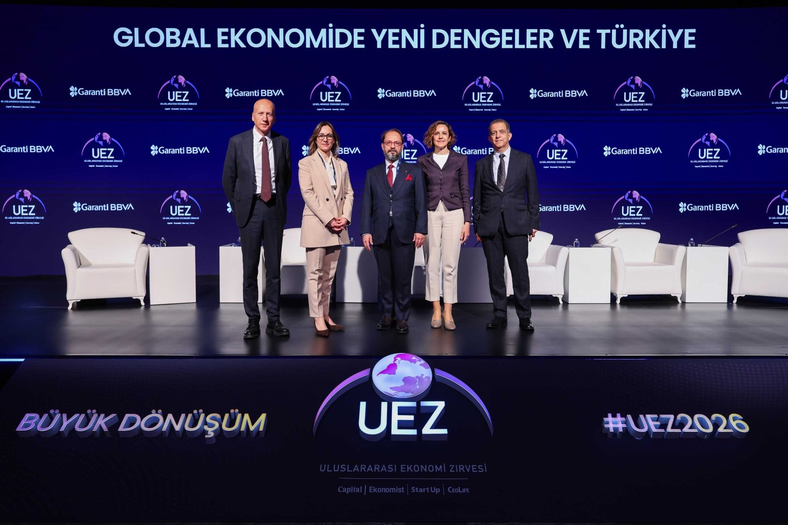 SAKARYA, (DHA)-ULUSLARARASI Ekonomi Zirvesi’nin (UEZ 2026) ilk panelinde konuşan Garanti