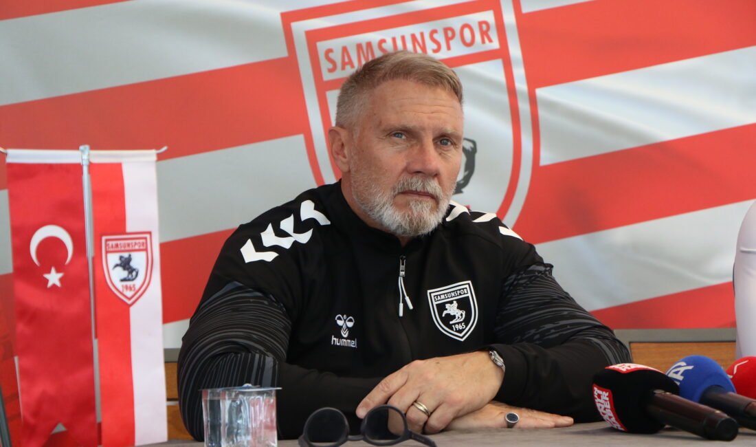Gökhan İÇKİLLİ / SAMSUN, (DHA)- SAMSUNSPOR Teknik Direktörü Thorsten Fink,