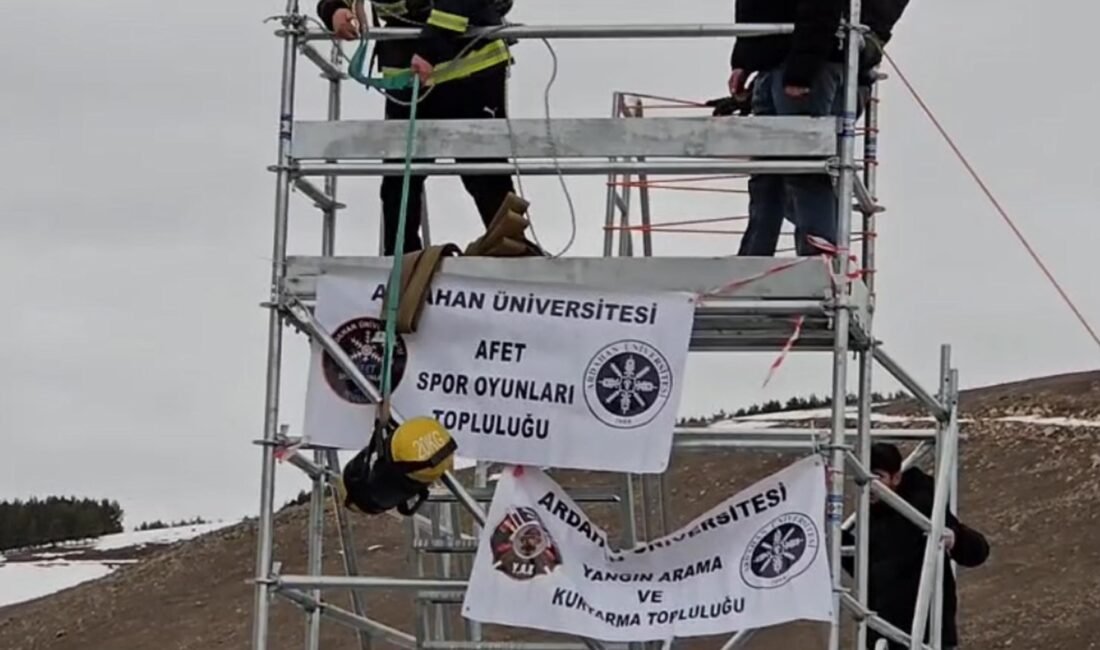 Doğuş Poyraz DURAK/GÖLE (Ardahan), (DHA)- ARDAHAN Üniversitesi Nihat Delibalta Göle