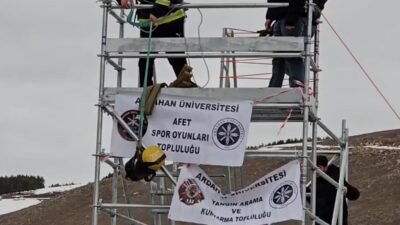 Doğuş Poyraz DURAK/GÖLE (Ardahan), (DHA)- ARDAHAN Üniversitesi Nihat Delibalta Göle