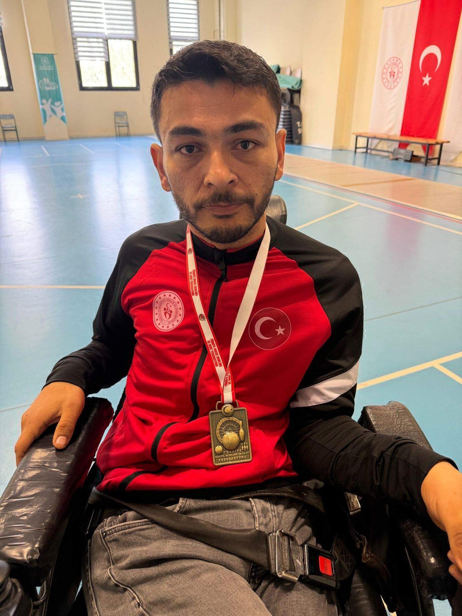 Mehmet YİRUN-Mehmetcan ARSLAN/TEKİRDAĞ, (DHA)- TEKİRDAĞ'ın Çorlu ilçesinde bedensel engeli nedeniyle