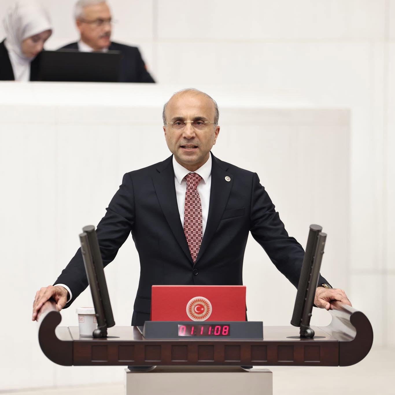 CHP Kayseri Milletvekili Aşkın Genç, TBMM’de yaptığı konuşmada Pınarbaşı’nın nüfus