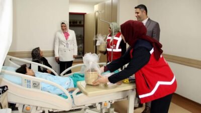 (RHA)- Kayseri Devlet Hastanesi’nde, Kayseri Vakıflar Bölge Müdürlüğü iş birliğiyle