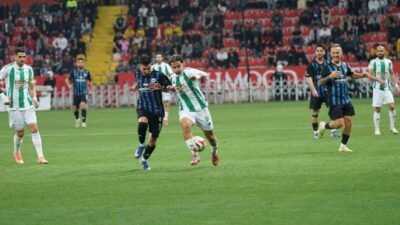 (RHA)- 3’üncü Lig play-off rövanş maçında Erciyes38 FK sahasında karşılaştığı
