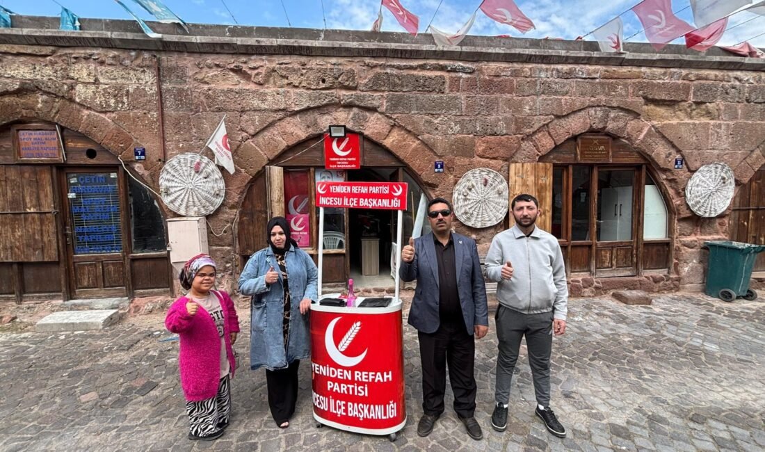 (RHA)- Yeniden Refah Partisi (YRP) Kayseri İl Başkanlığı, saha çalışma