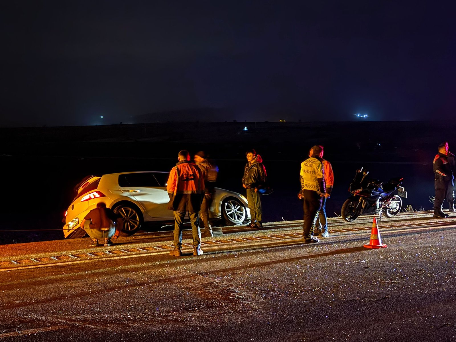 (RHA)- Kayseri-Malatya yolunda iki otomobilin çarpıştığı kazada anne D.K. ile
