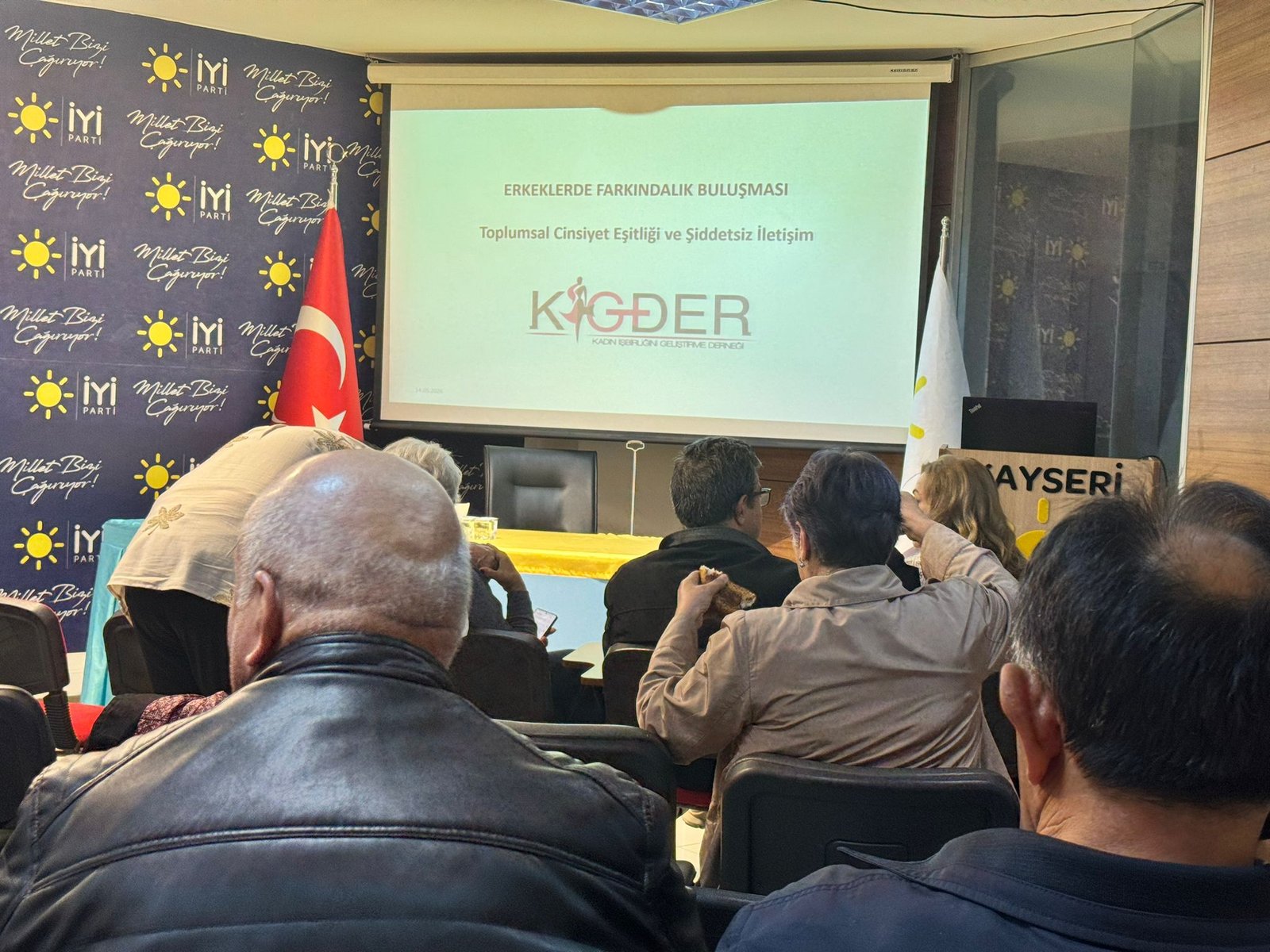 İyi parti Melikgazi ilçe teşkilatı faliyetlerinden birini daha gerçekleştirdi. İl