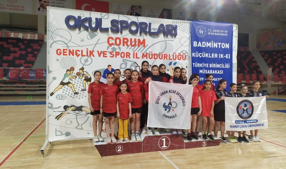 (RHA)- Çorum’da 9-12 Mayıs tarihleri arasında düzenlenen Okullar Arası Küçükler