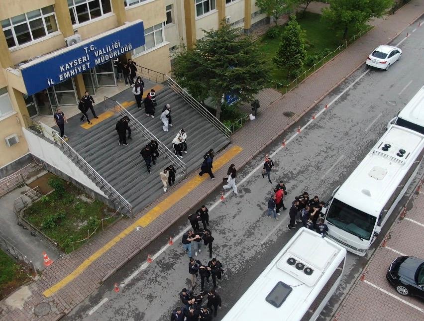 (RHA) – Kayseri merkezli 19 ilde düzenlenen yasa dışı bahis