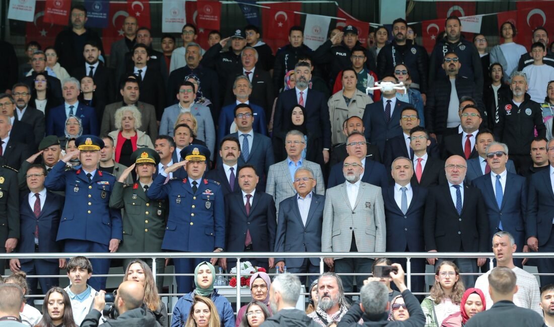 (RHA)- Kayseri’de, 19 Mayıs Atatürk’ü Anma, Gençlik ve Spor Bayramı