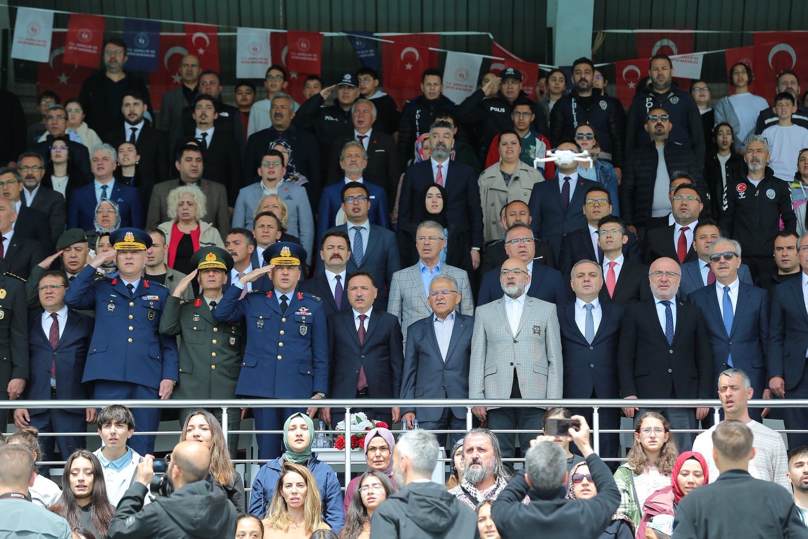 (RHA)- Kayseri’de, 19 Mayıs Atatürk’ü Anma, Gençlik ve Spor Bayramı
