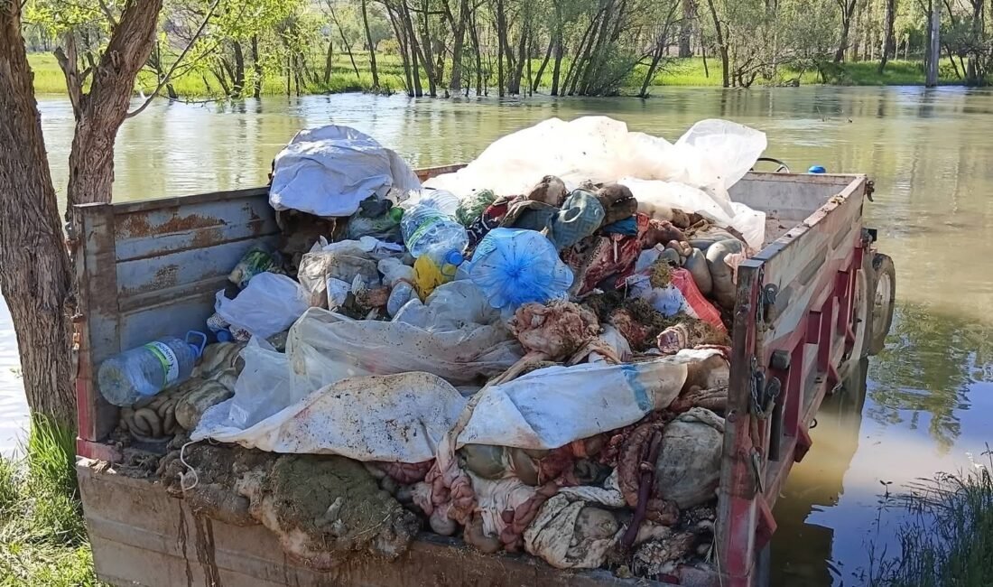 (RHA) – Kayseri’nin Tomarza ilçesinde, Süvegenler Mahallesi yakınlarından geçen Zamantı