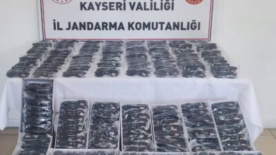 (RHA) – Kayseri’de, jandarma ekiplerinin gerçekleştirdiği operasyonda piyasa değeri 3