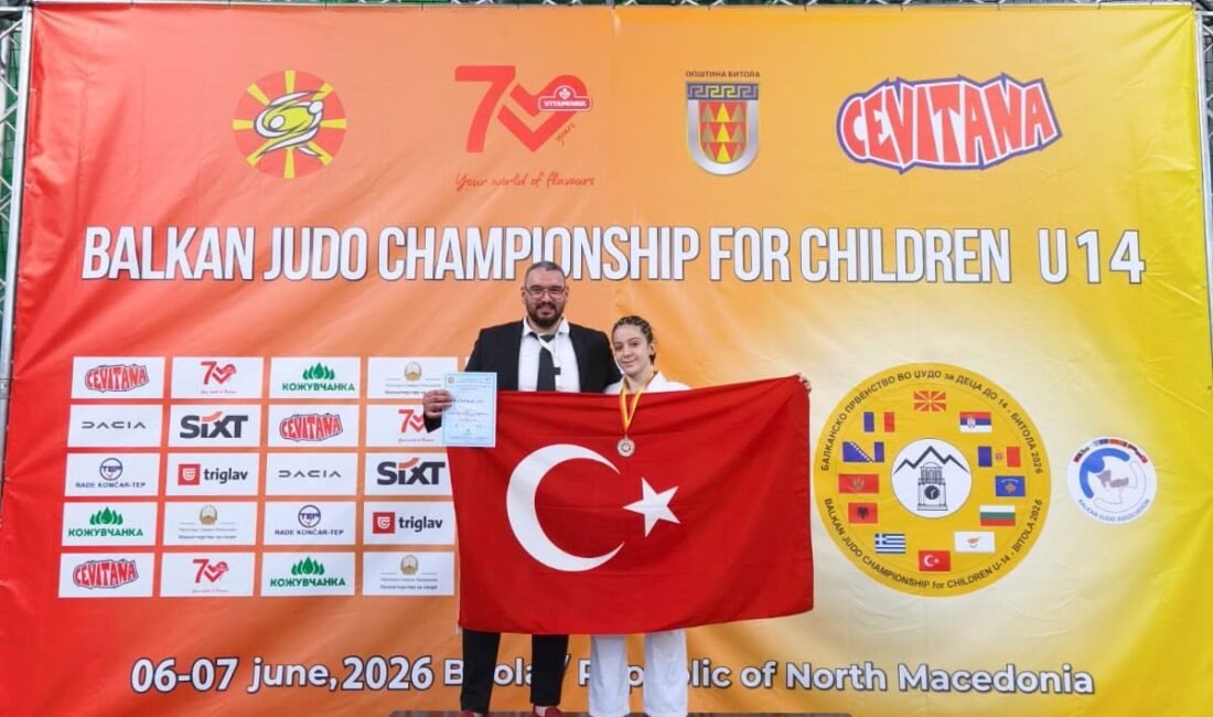 Milli Judocu Selda Beren Sarıkaya Balkan İkincisi Oldu (RHA)- Kuzey Makedonya’da düzenlenen U14 Balkan Judo Şampiyonası’nda mücadele eden